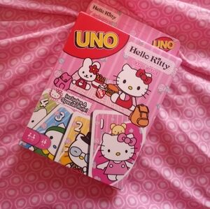 Hello kitty uno card game